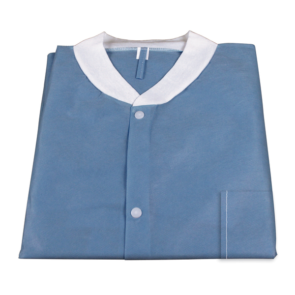 Dynarex Labjacket w/ Pockets BLUE XLarge 2015